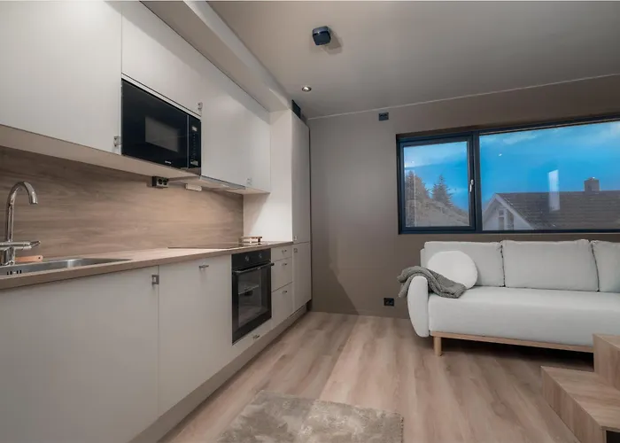 Beautiful And Modern At Lägenhet Ballstad